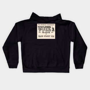 Vote for Mayor! Kids Hoodie